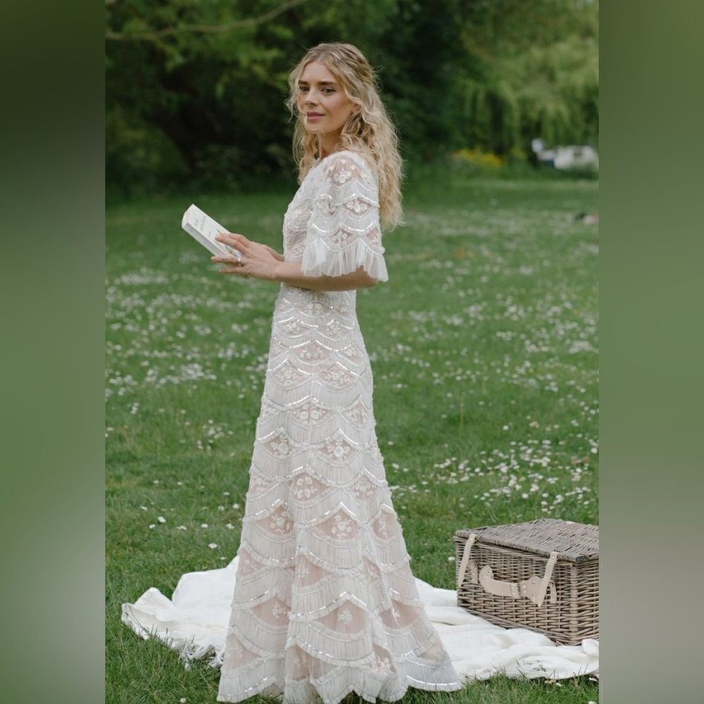 Needle & Thread
Lunette Blossom Ankle Gown
